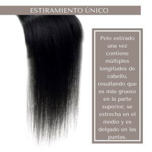 Pelo-de-estiramiento-único